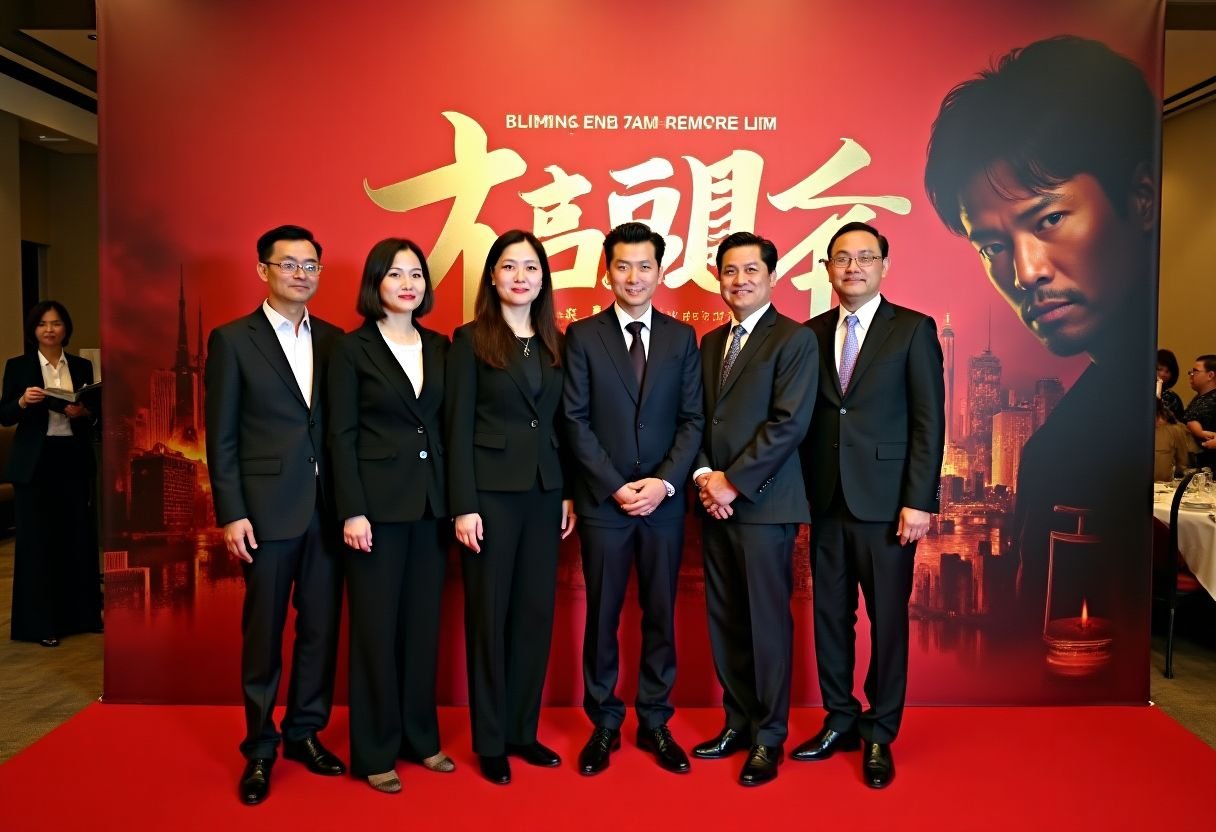 52吃瓜网福利电影首映礼现场，主创团队亮相