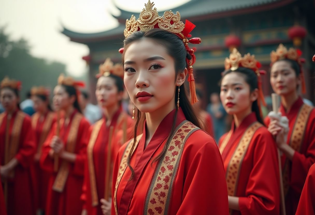 52吃瓜网福利 - 某古装剧剧组拖欠群演工资，百余名群演集体维权